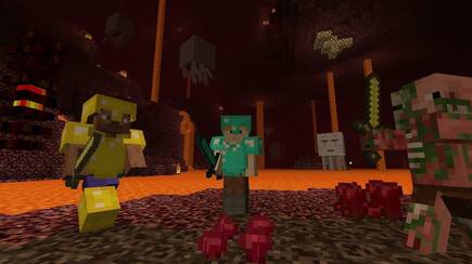 Minecraft es, ante todo, un juego de supervivencia, pero sus opciones de creaci�n abren muchas m�s puertas.