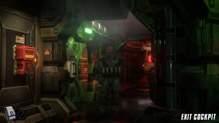 Nuestra nave est� regada de gui�os al cine y los videojuegos de ciencia ficci�n.