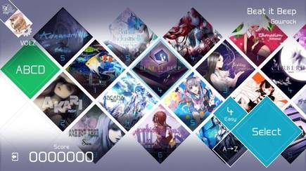 M�s de 100 canciones disponibles desde el principio, donde predomina el electro J-pop.