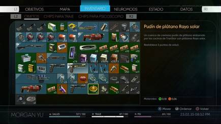 Aunque os pueda abrumar esta imagen con con tantos objetos, la gesti�n del inventario est� muy bien llevaba, y siempre tenemos claro qu� fin le debemos dar a cada elemento.