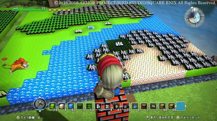 En esta versi�n podremos recubrirlo todo con texturas y elementos retro extra�dos del primer 'Dragon Quest'.