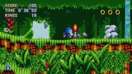 Sonic recorre Angel Island, un nuevo nivel que sirve de introducci�n.