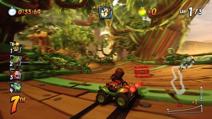 Fake Crash se lanzar� a la pista listo para demostrar que es el aut�ntico campe�n.