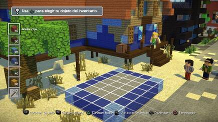 Construir y �craftear�, obviamente, es parte de la aventura.