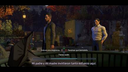 Aunque Bruce Wayne todav�a desconoce las intenciones de muchos de los personajes, si sois fans de Batman os podr�is adelantar a los acontecimientos.