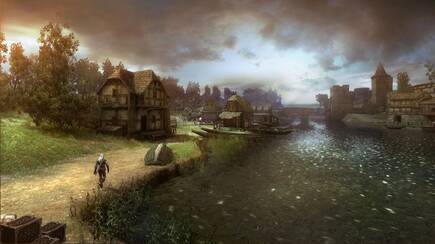 As� iba a lucir Rise of the White Wolf en consolas.