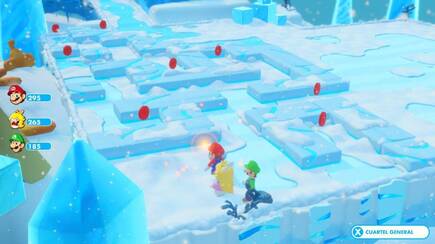 No faltan los elementos tradicionales de �Super Mario�, como las monedas rojas y todo lo que estamos habituados a ver en las aventuras del fontanero de Nintendo.