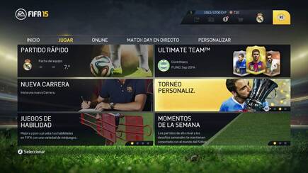 Hasta Gonzalo Higua�n se siente aliviado de que hayan vuelto los torneos personalizado en las nuevas consolas.