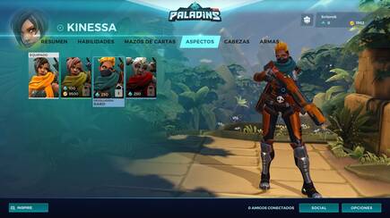 Cada campe�n contar� con varios skins visuales.