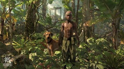 Kojima mostr� Metal Gear Solid V ante todos sin decir nada, fingiendo que tan s�lo era una demo t�cnica del Fox Engine. Ahora nos sirve para ver al compa�ero canino original de Big Boss en el juego, sirviendo como perro gu�a.