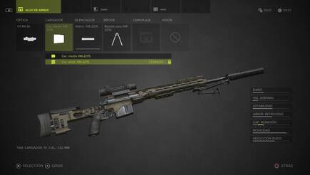Modifica armas y fabrica munici�n especial. Hay un amplio rango de accesorios para mejorar tu arma preferida. 