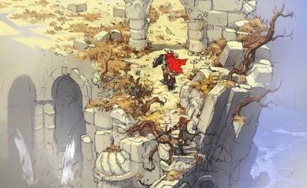 La vista isom�trica y la compa��a, ahora desaparecidas, segu�an presentes en esta ilustraci�n.