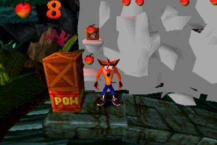 Esta caja es uno de los muchos objetos perdidos de �Crash Bandicoot�.