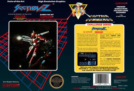 Capcom USA convirti� al Capit�n en el prota del 'Section Z' de NES, un cartucho englobado dentro de los 'Captain Commando Challenge Series'.