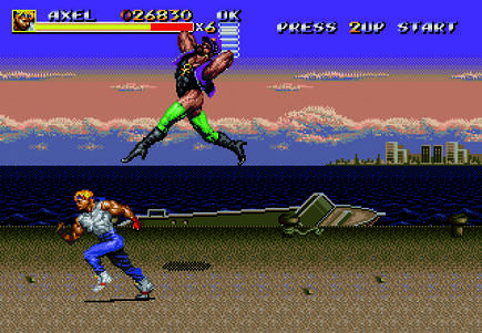 Ash desapareci� de la versi�n occidental de 'Streets of Rage 3'.
