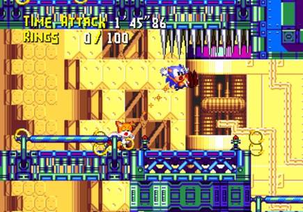 Las mec�nicas de este prototipo dieron pie a las de Knuckles� Chaotix.