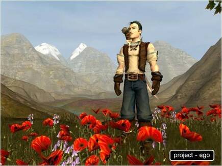 Una de las primeras im�genes de Fable, todav�a bajo el nombre de �Project Ego�.