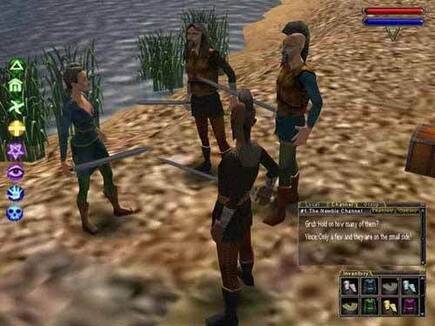 La interacci�n con otros jugadores era uno de los pilares de la aventura.