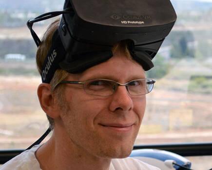 John Carmack, cofundador de id Software, ahora director de tecnolog�a de Oculus VR.
