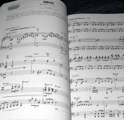 Capcom Easy Piano Solo, libro de partituras del 30 aniversario de la compa��a con m�sica de Mega Man X, Street Fighter II, Okami o Monster Hunter, entre otros.