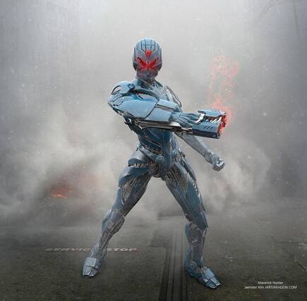 As� iba a lucir X con su nuevo redise�o para 'Maverick Hunter'.