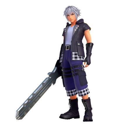 Este es el aspecto de Riku en 'Kingdom Hearts III'.