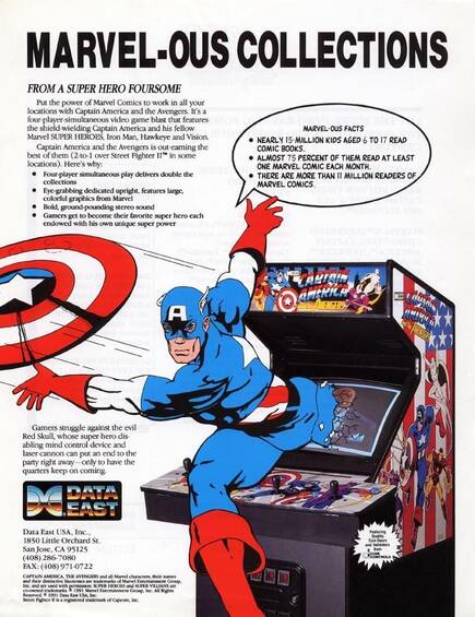En el flyer para el mercado USA aparece el mueble para cuatro jugadores.