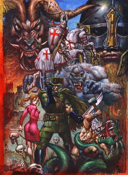 Fant�stica ilustraci�n promocional del juego.