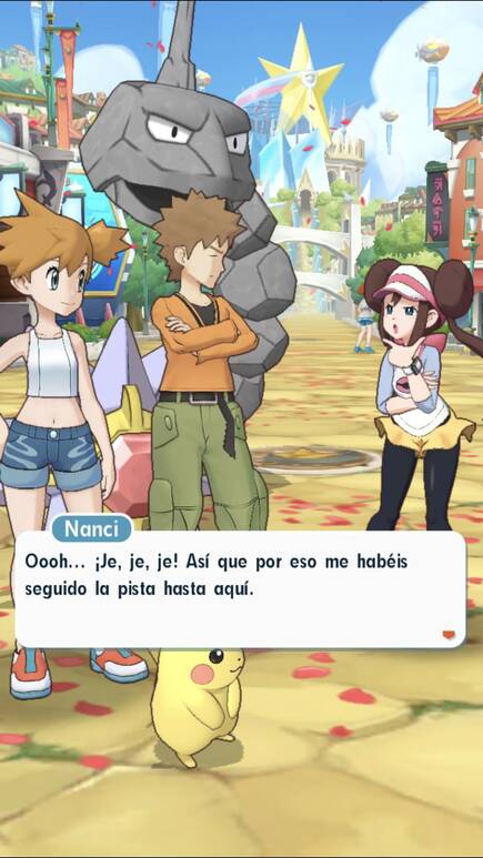 En el nuevo juego viajaremos a Isla de Passio, lugar en el que nos encontraremos con personajes m�ticos de la saga Pok�mon.