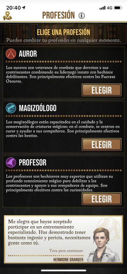 Cada profesi�n tendr� sus pros y contras, y nos permitir�n especializarnos en el combate en el videojuego.