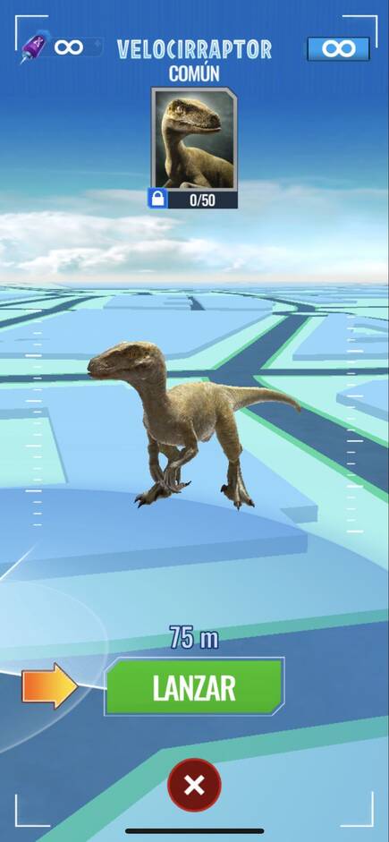 Al igual que en �Pok�mon GO�, deberemos explorar nuestro alrededor y capturar dinosaurios, que ir�n apareciendo en el mapa.
