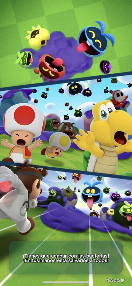 El juego tiene un aspecto colorido muy similar al de otras producciones de Nintendo con Mario y sus amigos como protagonistas.