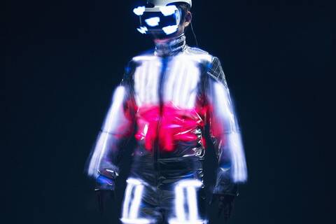 Rez Infinite con traje: la sinestesia definitiva