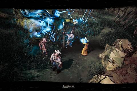 Un pintoresco grupo de hroes