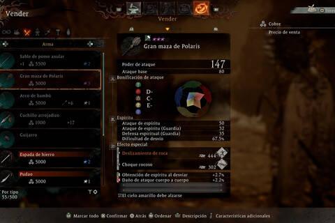 Demasiado equipamiento