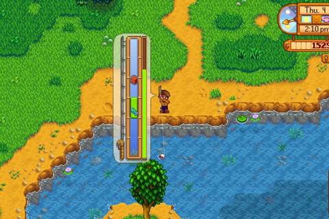 La pesca como minijuego