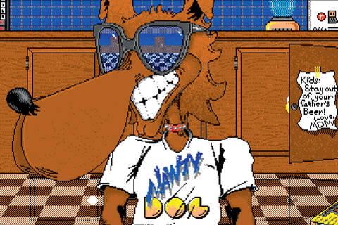 Un 'naughty dog' literal