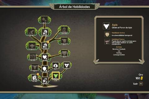 El rbol de habilidades