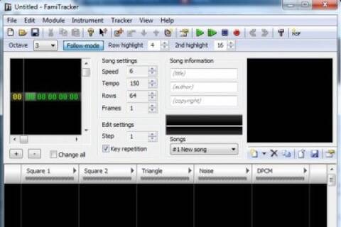 FamiTracker, magia sonora en 8 bits.