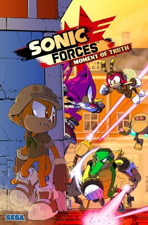 Ya está disponible el primer capítulo del cómic de Sonic Forces Imagen 2