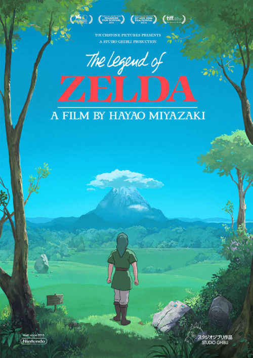 Imaginan The Legend of Zelda como si fuese una produccin de animacin del Studio Ghibli Imagen 2