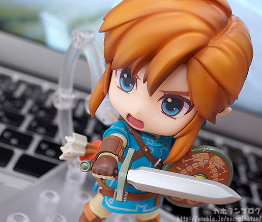 As es la figura 'nendoroid' de The Legend of Zelda: Breath of the Wild Imagen 2