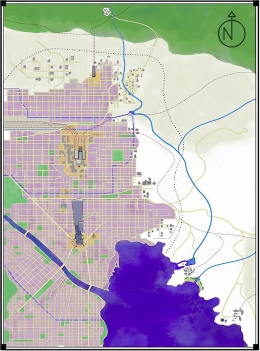 Analizan la arquitectura y disean un mapa para la Ciudad 17 de Half-Life 2 Imagen 2