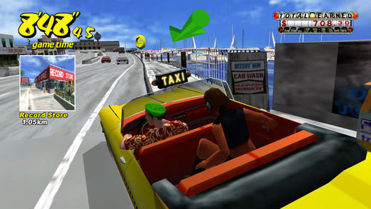 El clsico Crazy Taxi pasa a ser una app gratuita en iOS y Android Imagen 2