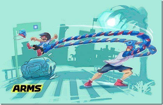 Nintendo presenta la jugabilidad de Spring Man en ARMS Imagen 2
