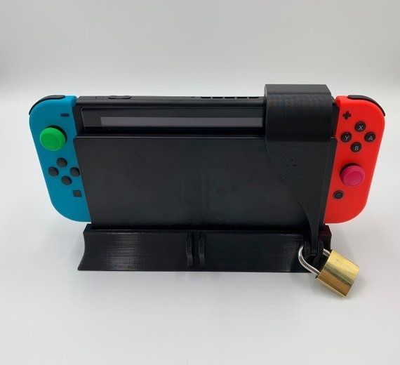 Protege tu Nintendo Switch con este particular accesorio en forma de candado Imagen 2