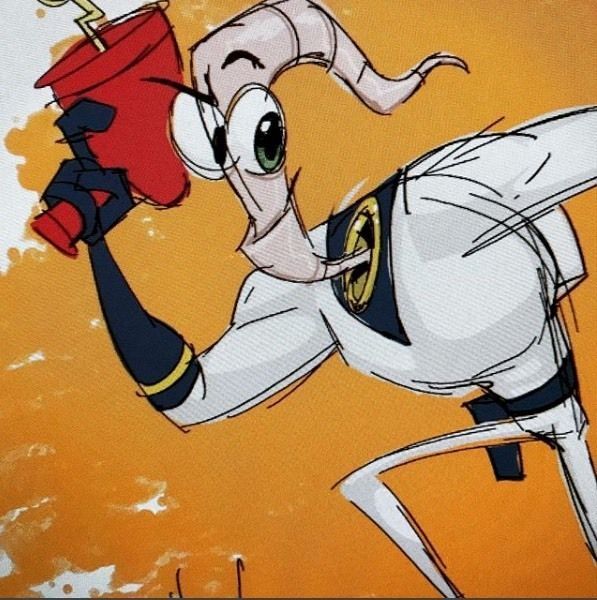 El autor de Earthworm Jim presenta el rediseo de su afamado personaje Imagen 2