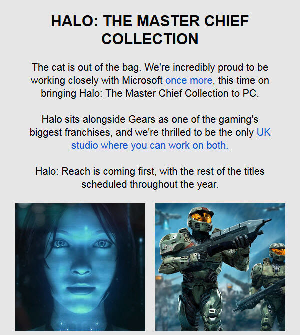 Todos los juegos de Halo: The Master Chief Collection en PC llegarn este ao Imagen 2