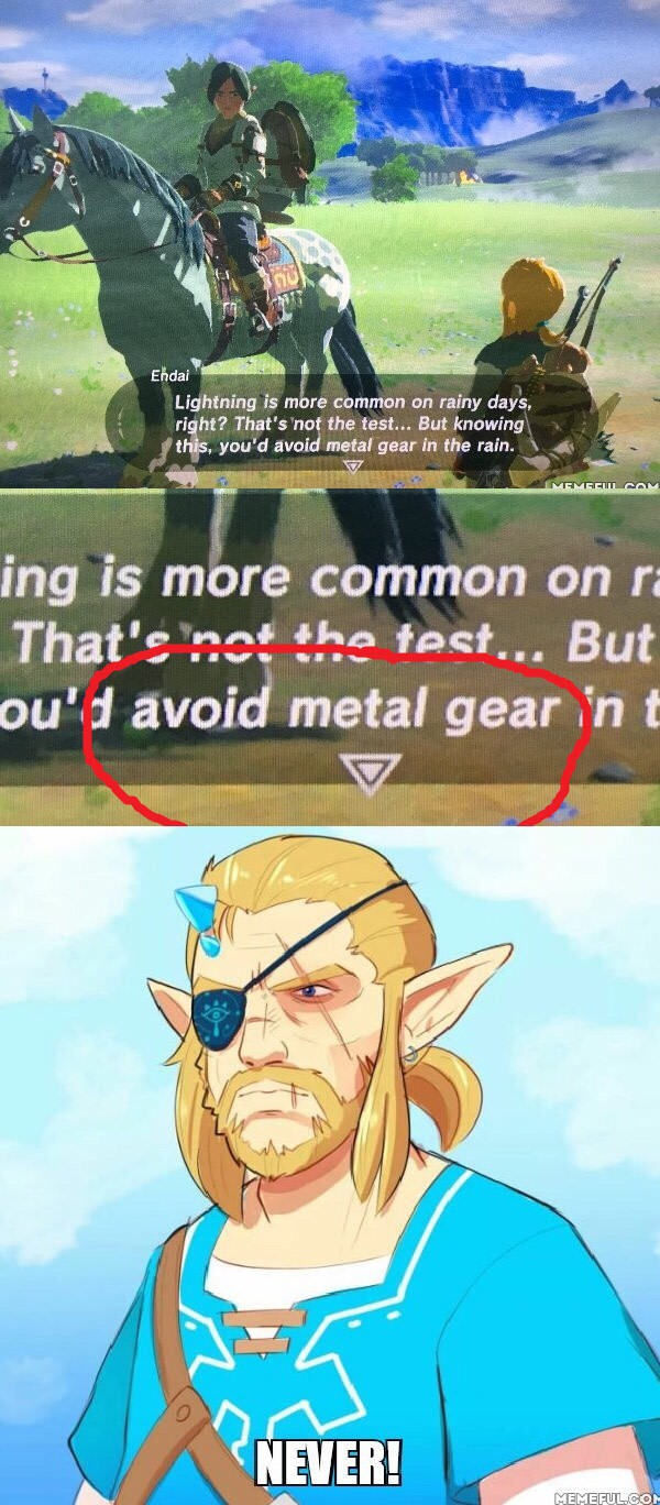 Diez situaciones curiosas en The Legend of Zelda: Breath of the Wild Imagen 2