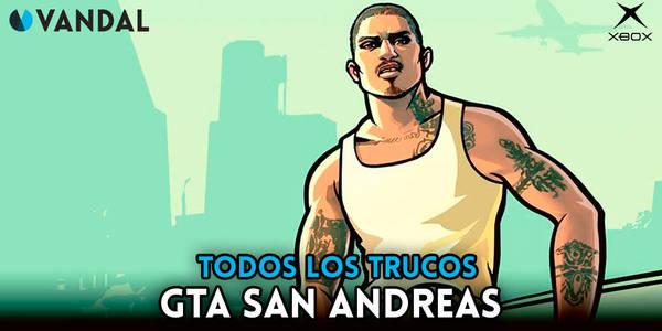 Códigos do GTA San Andreas do Xbox